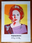 Andy Warhol - Andy Warhol Portfolio Posterprint Foursome 'Reigning Queens (Beatrix)' 1986 (#0427)