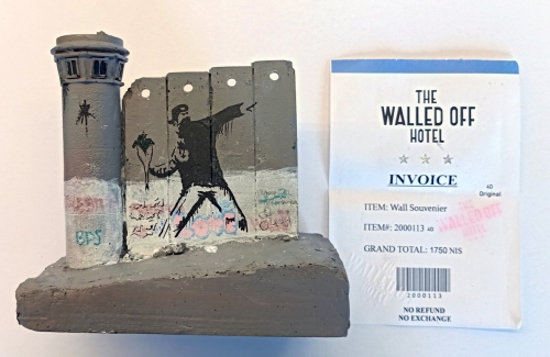 Banksy (attributed)  - Banksy (Attributed) 'Free Palestine Sculpture' w/Receipt (#0536)​