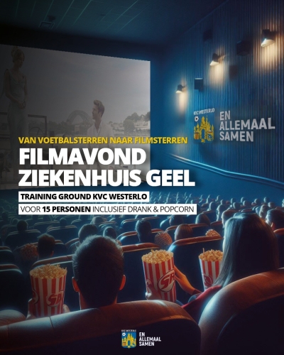 KVC Westerlo  - Unieke filmavond in nieuwe basecamp KVC Westerlo