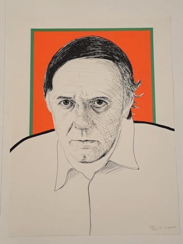 Roger Raveel - autoportrait 1972