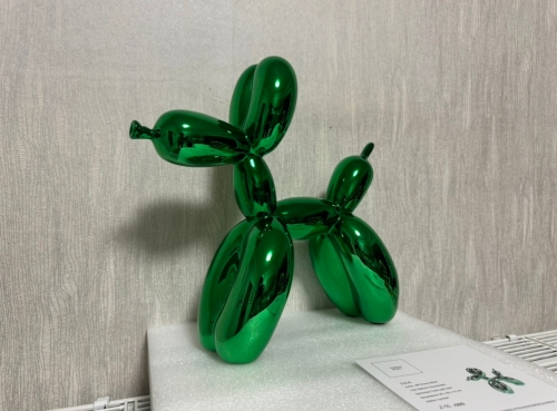 Jeff  Koons (after) - Jeff Koons Balloon Dog GREEN