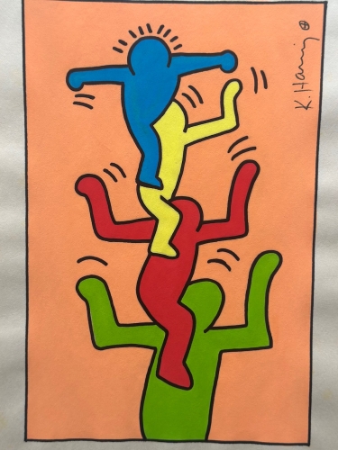 Keith Haring (after) - Zonder titel