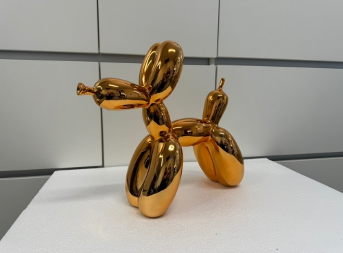 Jeff  Koons (after) - Jeff Koons Balloon Dog XXL 42cm ORANGE