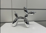 Jeff  Koons (after) - Jeff Koons Balloon Dog XXL 42cm SILVER