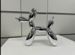 Jeff  Koons (after) - Jeff Koons Balloon Dog XXL 42cm SILVER