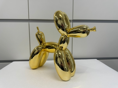 Jeff  Koons (after) - Jeff Koons Balloon Dog XXL 42cm GOLD