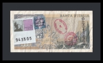 (After) Andy Warhol - 2000 lire banknote signed