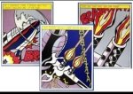 Roy Lichtenstein (naar) - As I opened Fire