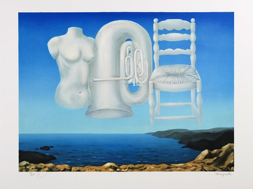 Rene Magritte - Le temps menacant