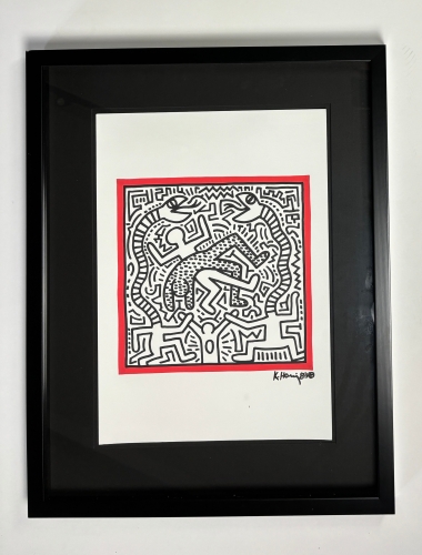 Keith Haring (after) - Tekening