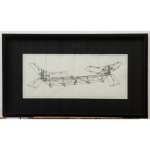Originele Tekening ‘Das Flugzeug’