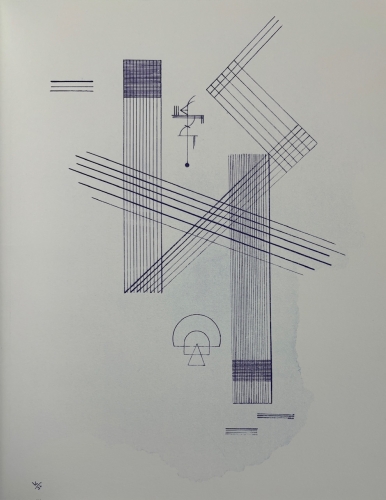 Wassily Kandinski - Authentic screen print 1973