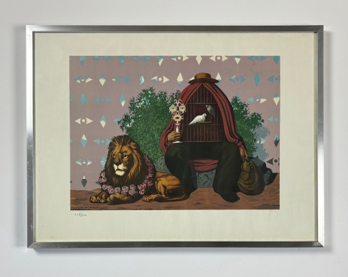 Ren Magritte - Deux Tourterelles, dans la Chaude Pnombre de Leur Maison
