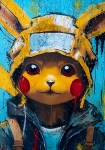 Oliver  - Pikachu in a hood