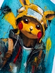 Oliver  - Pikachu in a hood