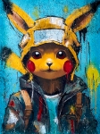 Oliver  - Pikachu in a hood