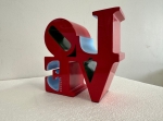 Robert Indiana (after) - LOVE - Robert Indiana After - Red Blue Green