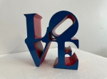 Robert Indiana (after) - LOVE - Robert Indiana After - Rood Blauw