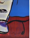 Herman Brood - 5 GRAM  screen print signed in very limited edition