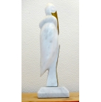 Jean-Michel GARINO - Marbre de Carrare - Oiseau