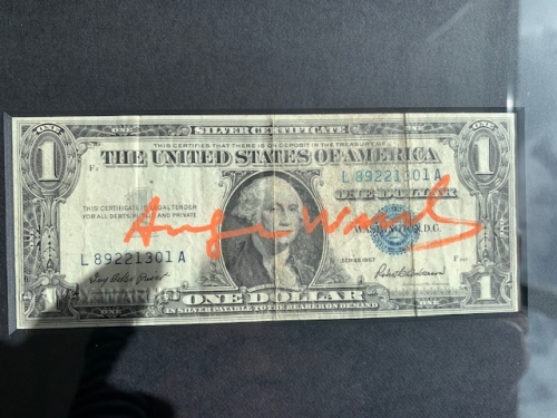 (After) Andy Warhol - One Dollar Bill