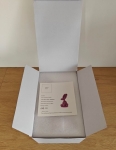 Jeff  Koons (after) - Sitting balloon dog - Pink
