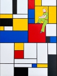 Le Petit Prince revisite Mondriaan