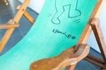 Keith Haring  - chaise de plage