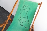 Keith Haring  - chaise de plage