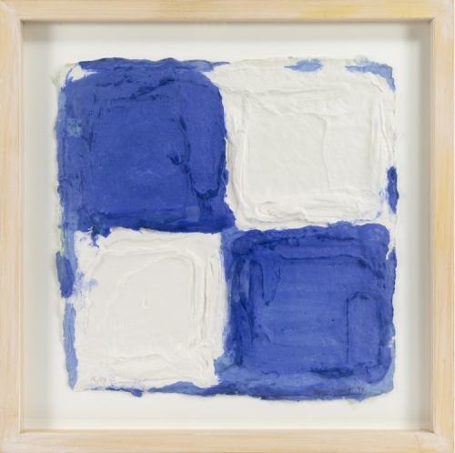 Bram Bogart - Blauw - Wit