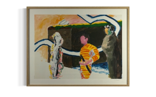 Roger Raveel - A Difficult Conversation