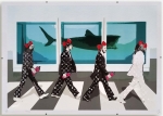 Death NYC – Beatles X Hirst – Silkscreen with Frame