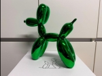 Jeff  Koons (after) - Ballon Chien Vert (RARE)