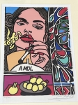  Err  - Srigraphie La femme fatale - A moi - 1993
