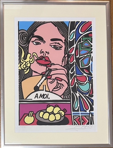  Err  - Srigraphie La femme fatale - A moi - 1993