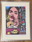  Err  - Srigraphie La femme fatale - A moi - 1993