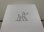 Jeff  Koons (after) - Ballon Chien (Bleu)