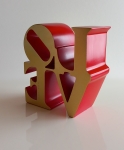 Robert Indiana (after) - Love (Rouge et Or)