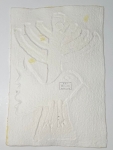 Guillaume Corneille - Aquagravure La Menorah de la Paix, 2008