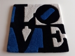Robert Indiana (after) - LOVE - Kunsttapijt