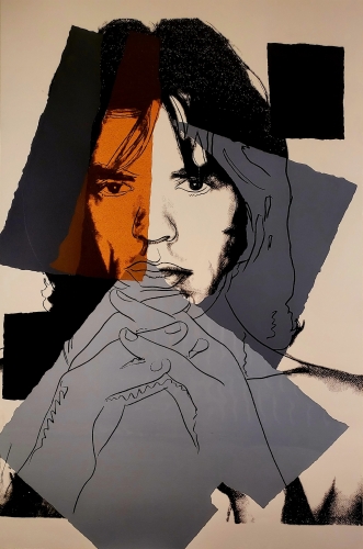 (After) Andy Warhol - ANDY WARHOL - Mick Jagger 1975 - FS.II.147- SRIGRAPHIE