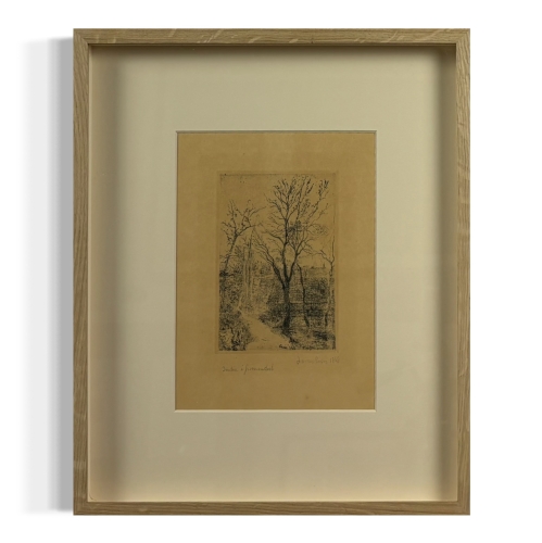James Ensor - Sentier  Groenendael - Sign