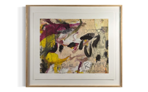 Willem De Kooning - Paris Review - Sign
