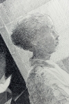 Bernadette Schockaert - Window with figure