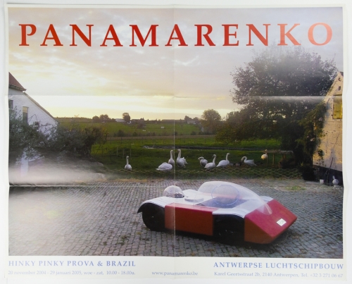 Panamarenko  - Affiche Hinky Pinky Prova & Brazil