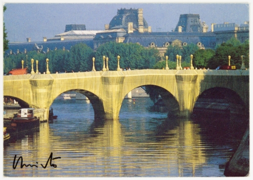 Christo Javacheff - The Pont Neuf Wrapped