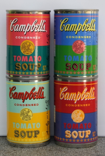 Andy Warhol - 50th anniversary Campbell's Tomato Soup Limited Edition