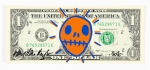 On the money (orange + blue)