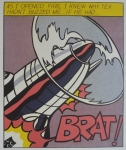 Roy Lichtenstein - As I opened Fire. 