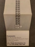 Panamarenko  - Closed system power devices for space portable air transport